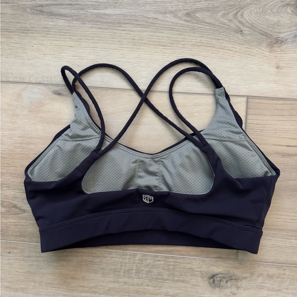 Born Primitive Navy Blue Exhale Sports Bra - Picture 2 of 2